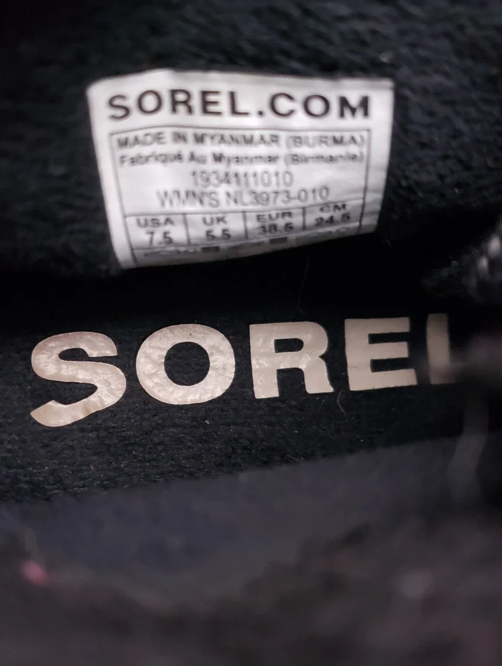 Sorel women’s out